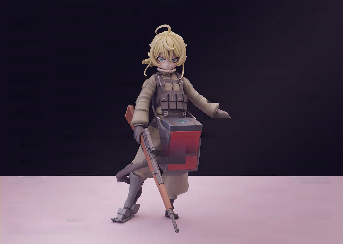 1651 Tanya Degurechaff_Youjo Senki - STL 3D Print Files
