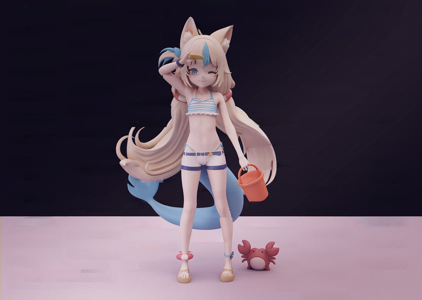 1659 Sameko Saba_VTuber - STL 3D Print Files