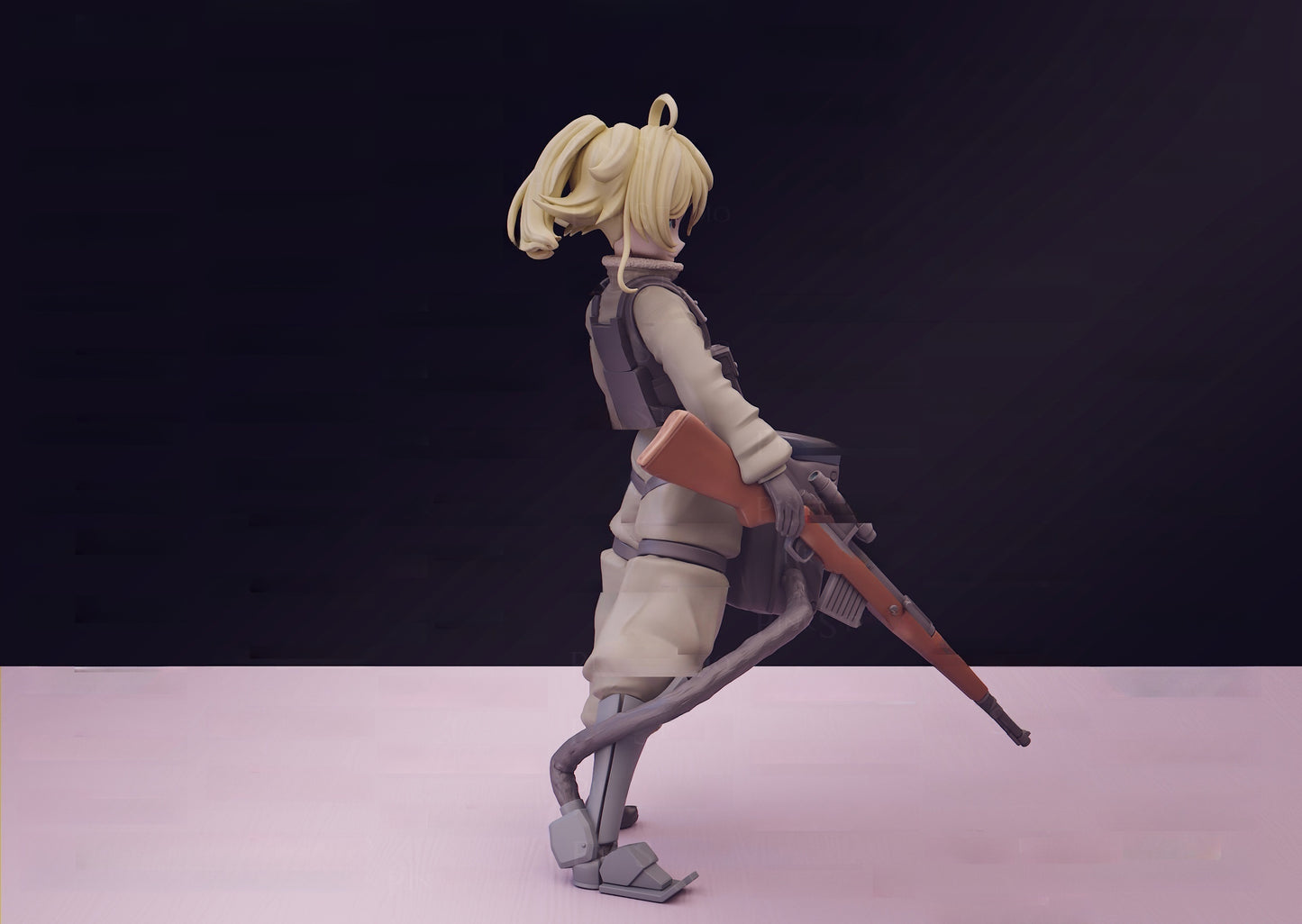 1651 Tanya Degurechaff_Youjo Senki - STL 3D Print Files