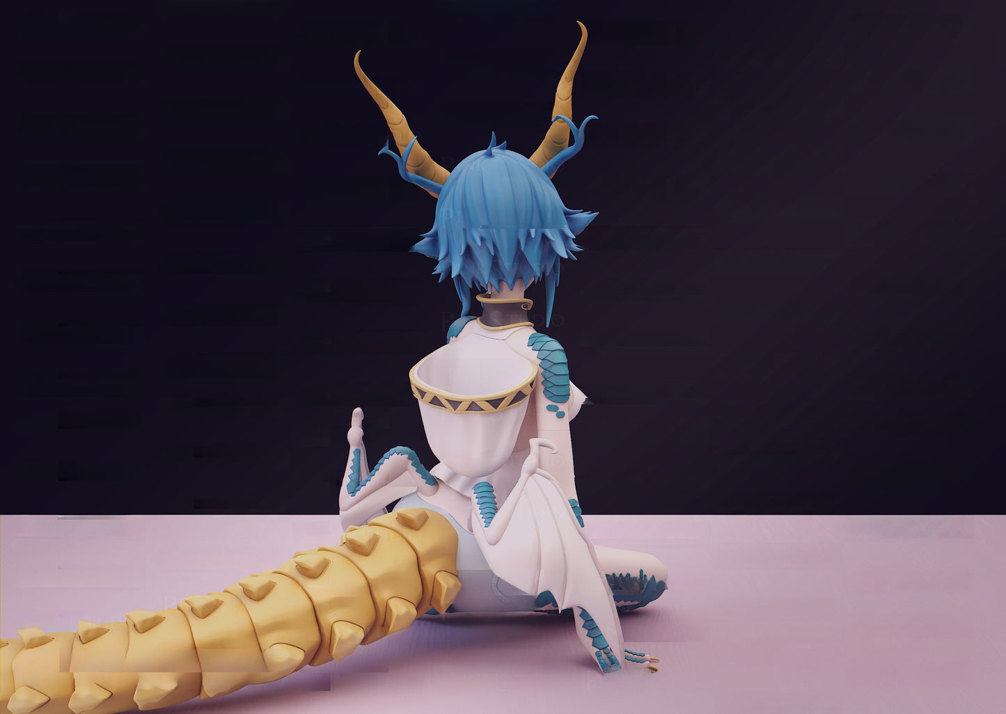 1656 Skadi Dragenfelt_Monster Girl Doctor - STL 3D Print Files
