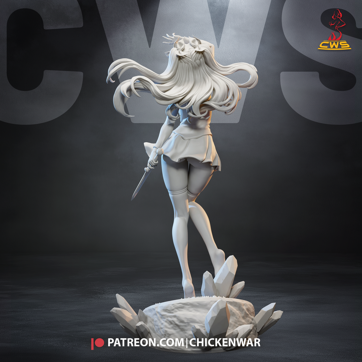 2070 Rin Tohsaka_Fate StayNight NSFW - STL 3D Print Files