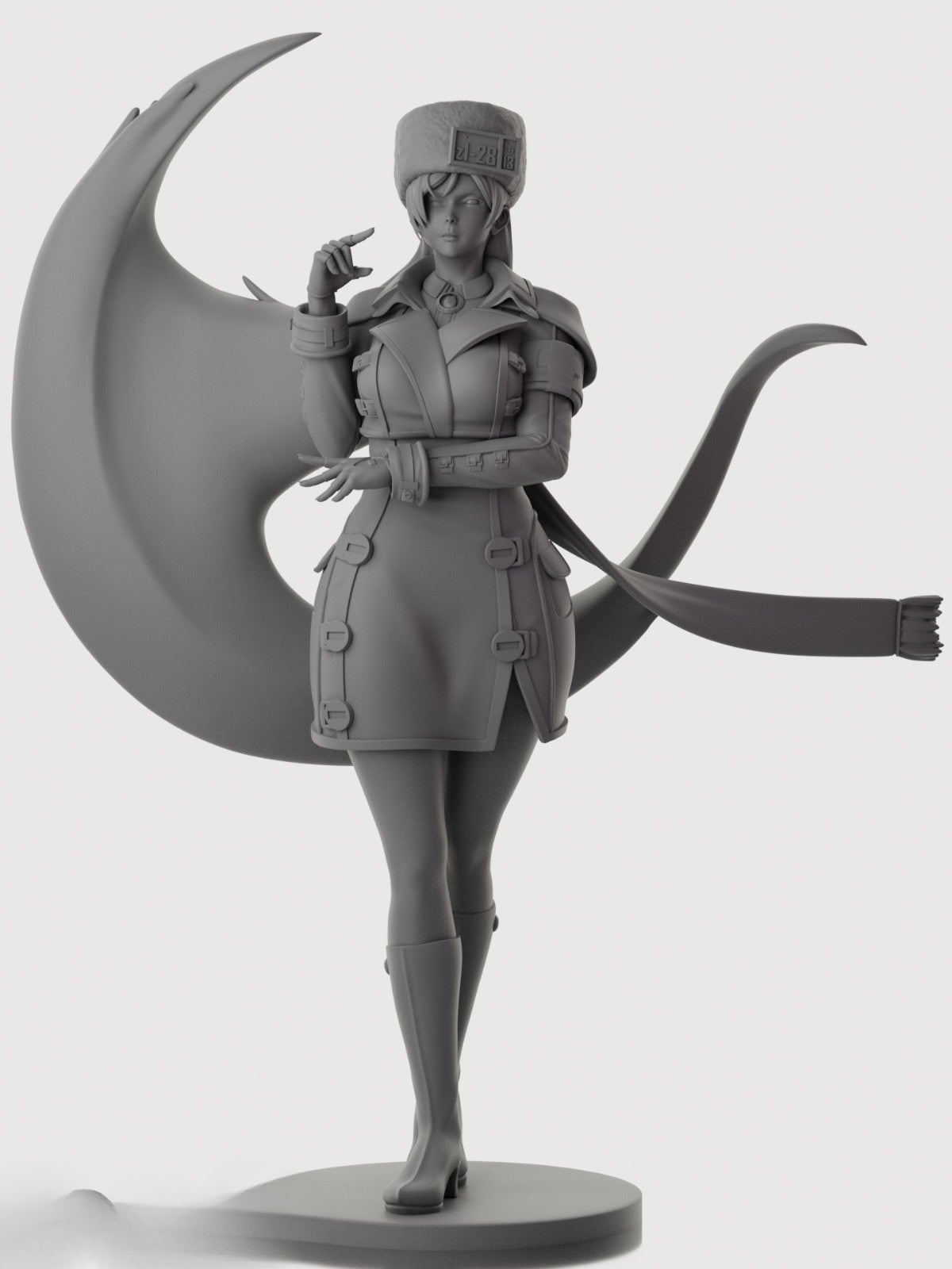 1218 Milia Rage_Guilty Gear - STL 3D Print Files