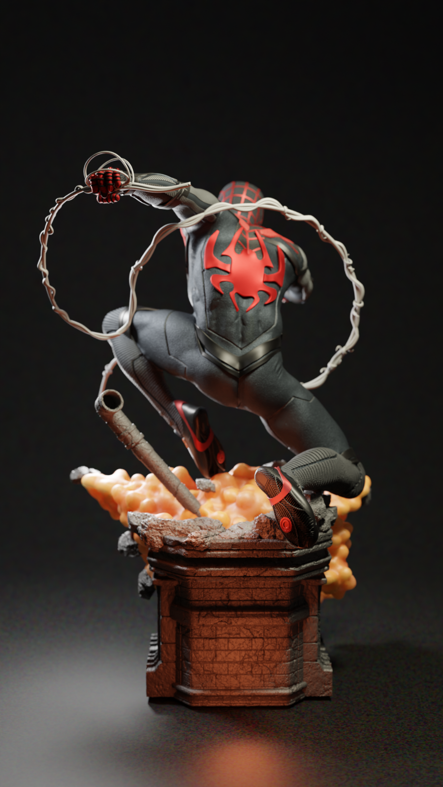 0485 Miles Morales - Spider-Man (1319) - STL 3D Print Files