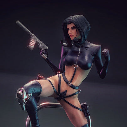 1633 Aeon Flux - STL 3D Print Files