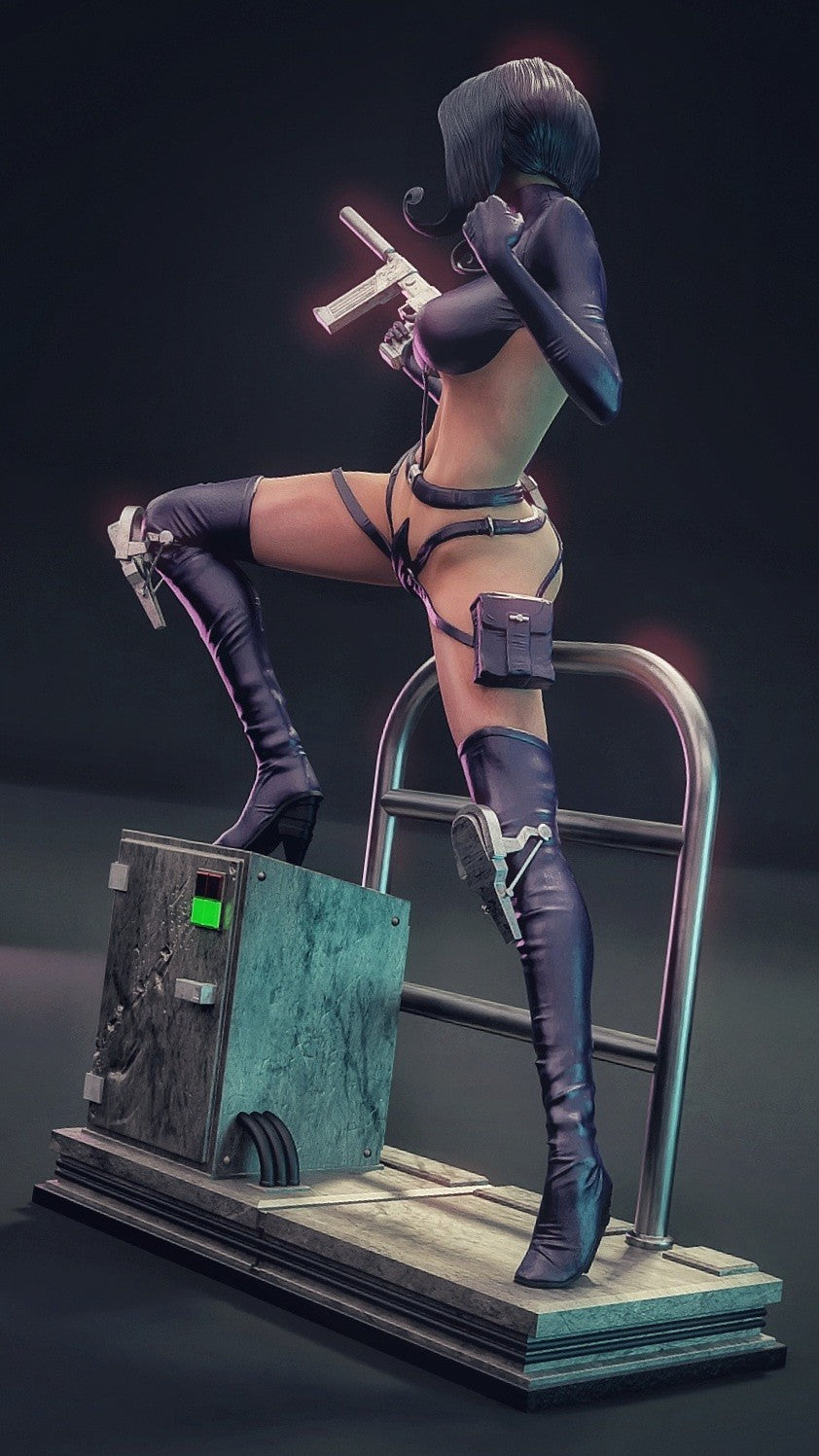 1633 Aeon Flux - STL 3D Print Files