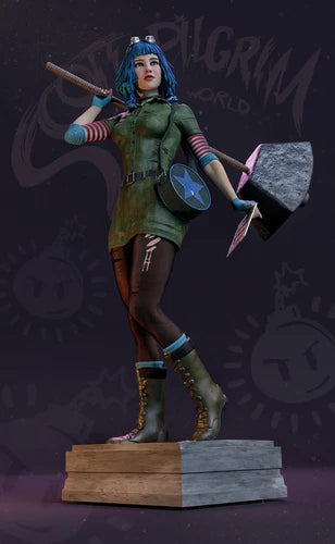 1801 Ramona Flowers_Scott Pilgrim vs. the World - STL 3D Print Files