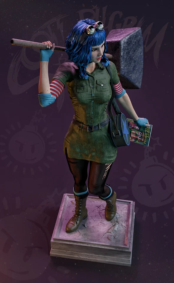 1801 Ramona Flowers_Scott Pilgrim vs. the World - STL 3D Print Files
