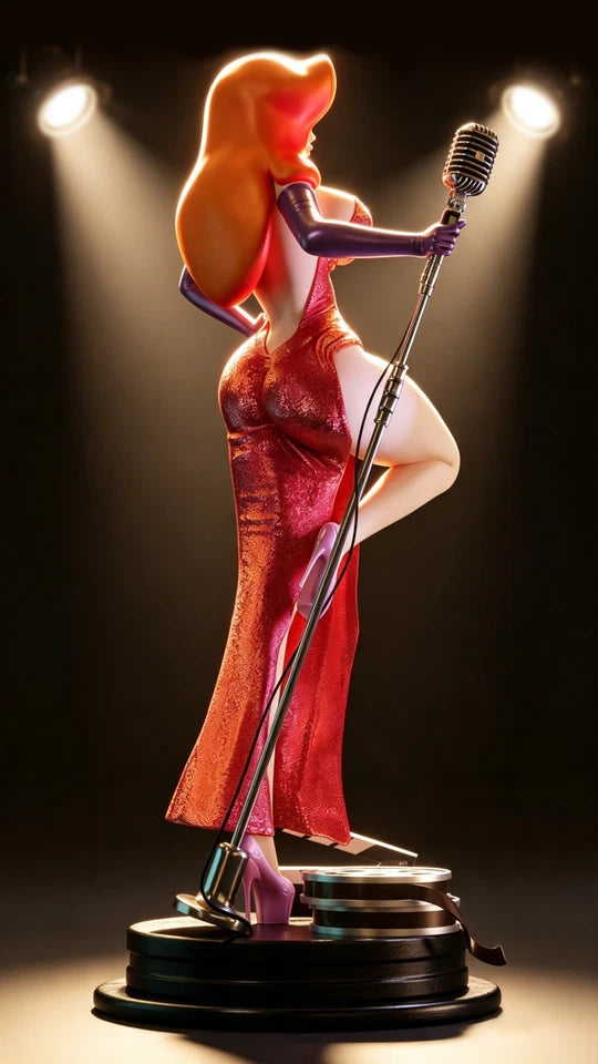 2202 Jessica Rabbit_Who Framed Roger Rabbit - STL 3D Print Files
