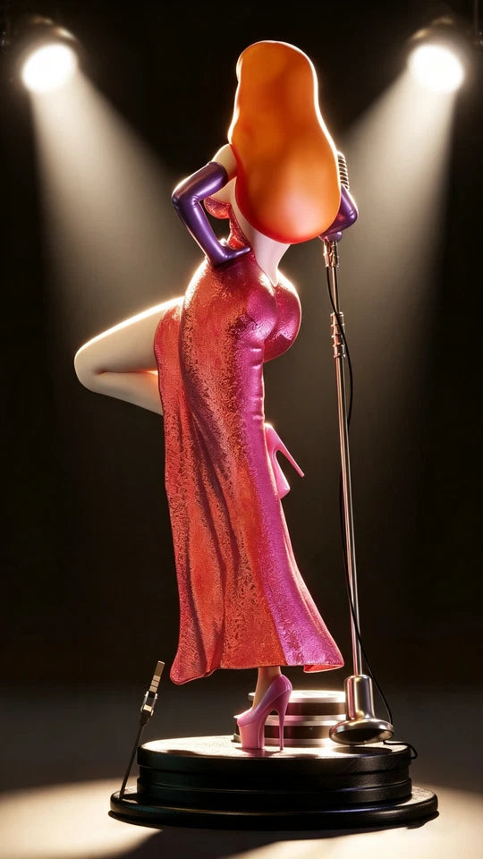 2202 Jessica Rabbit_Who Framed Roger Rabbit - STL 3D Print Files