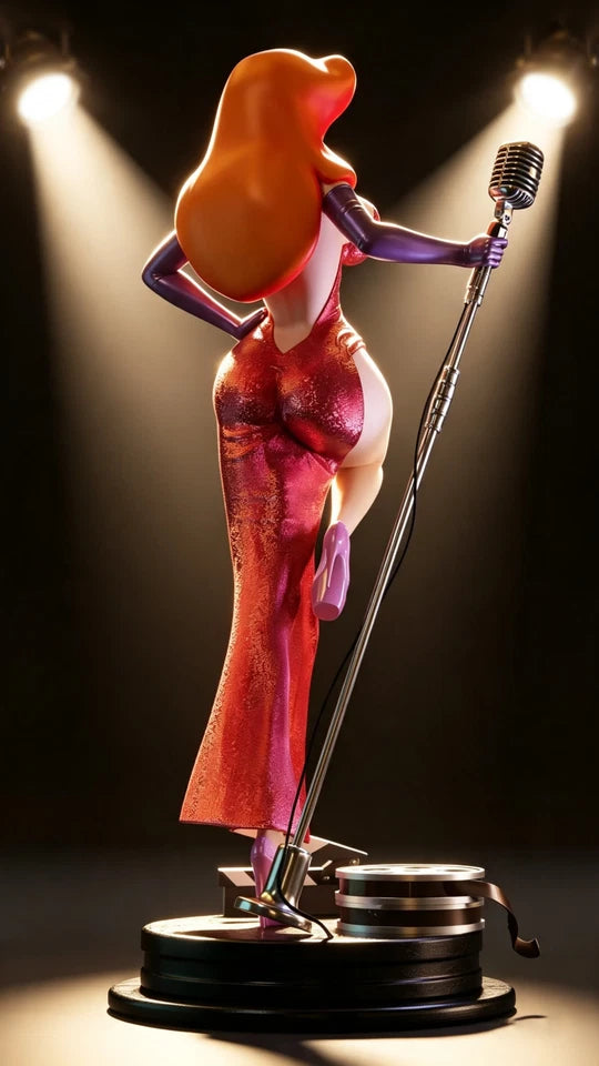 2202 Jessica Rabbit_Who Framed Roger Rabbit - STL 3D Print Files