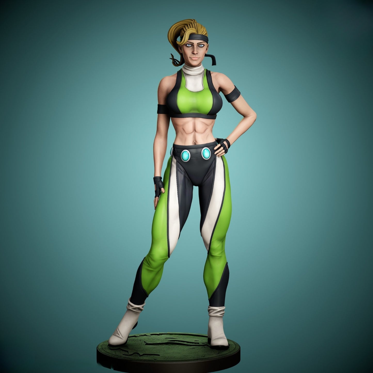 1243 Sonya Blade_Mortal Kombat - STL 3D Print File