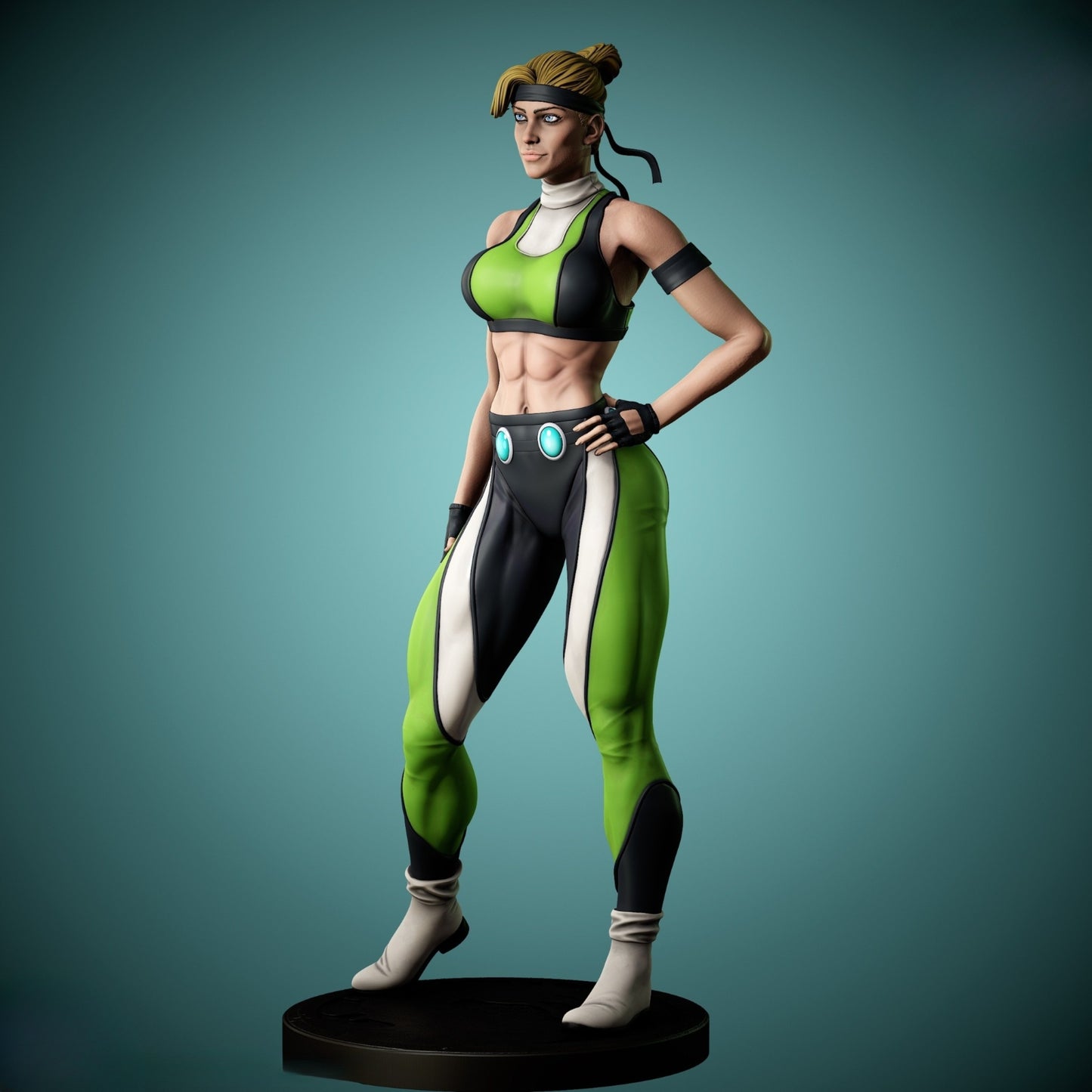 1243 Sonya Blade_Mortal Kombat - STL 3D Print File