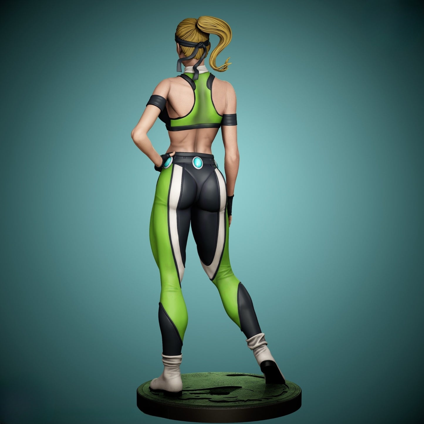 1243 Sonya Blade_Mortal Kombat - STL 3D Print File