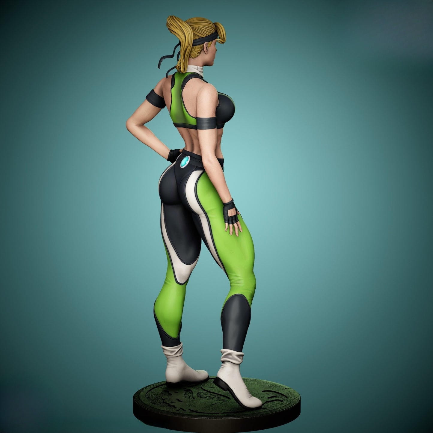 1243 Sonya Blade_Mortal Kombat - STL 3D Print File