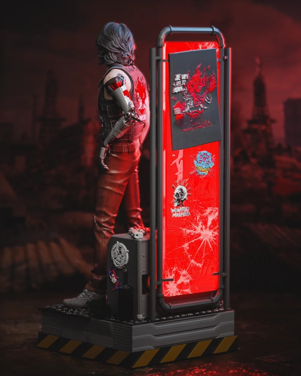 1041 Johnny Silverhand - STL 3D Print Files