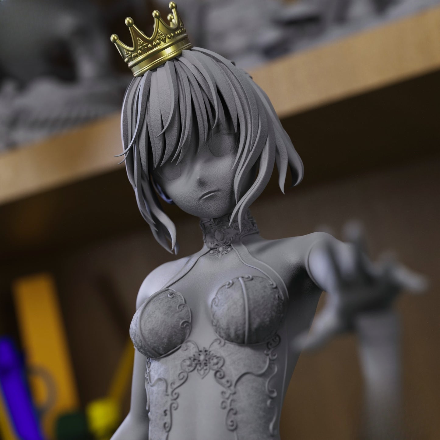 1436 Saber_ FateGrand Order - STL 3D Print Files