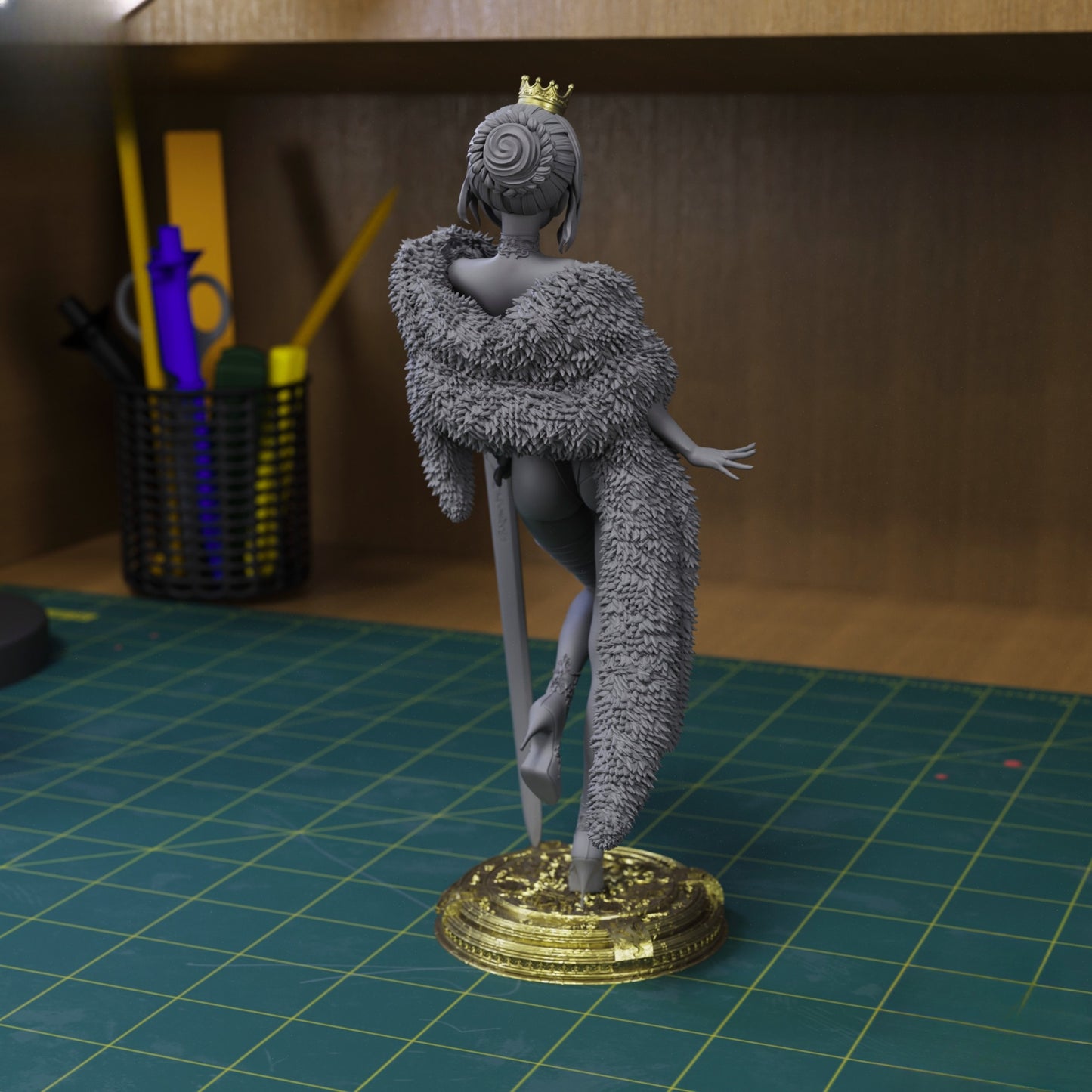 1436 Saber_ FateGrand Order - STL 3D Print Files