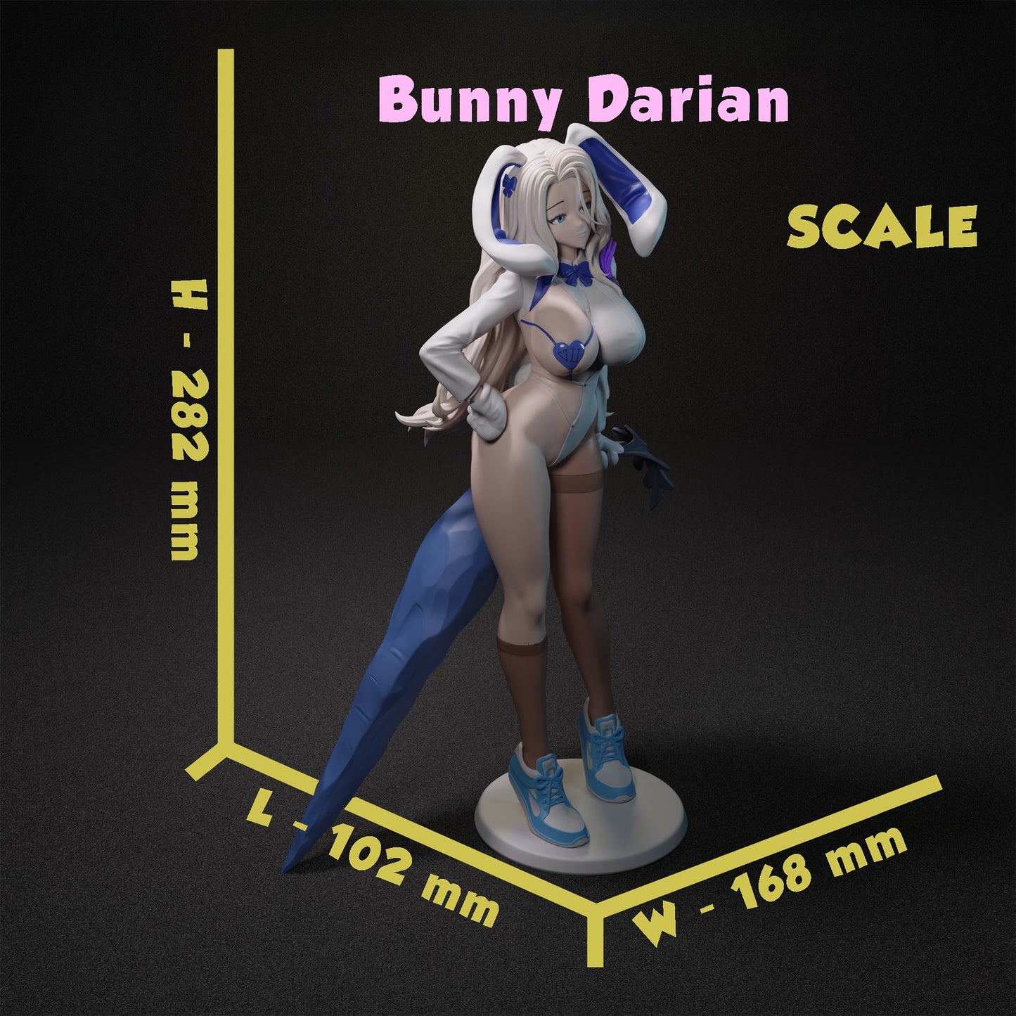1610 Bunny Darian_Brown Dust II NSFW - STL 3D Print Files