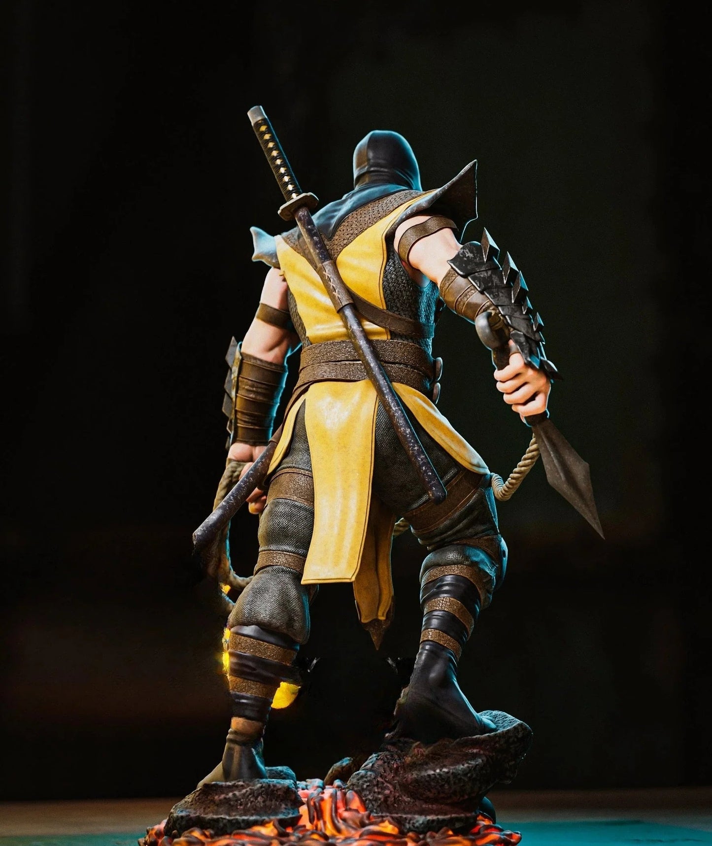 0146 Scorpion - Mortal Kombat - STL 3D Print Files