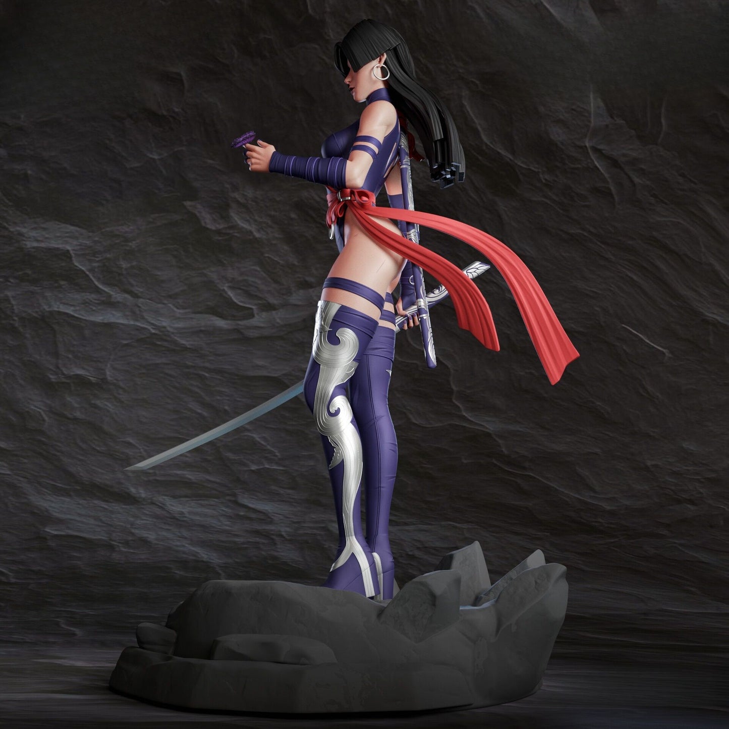 0315 Psylocke - STL 3D Print Filesv