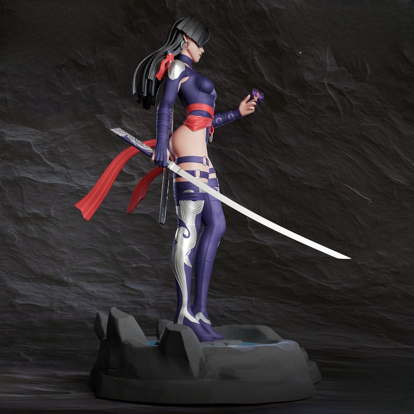 0315 Psylocke - STL 3D Print Filesv