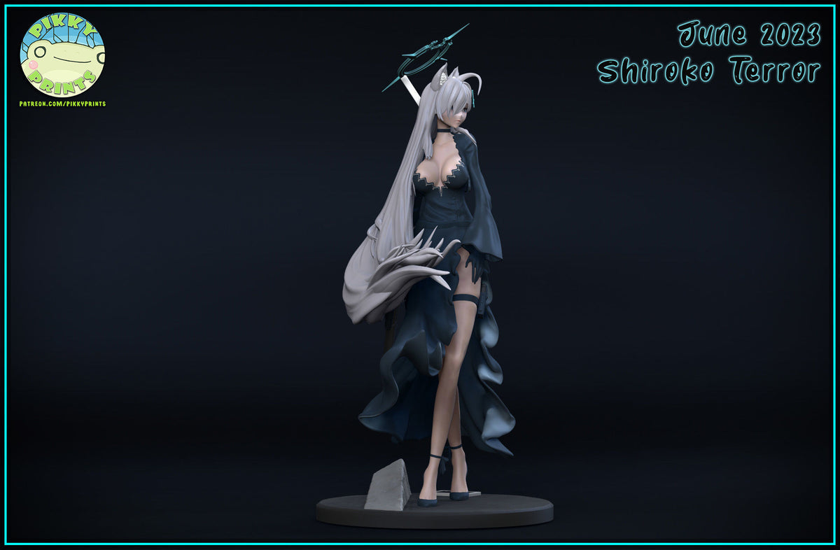 2168 Shiroko Terror_Blue Archive - STL 3D Print Files