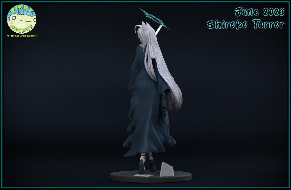 2168 Shiroko Terror_Blue Archive - STL 3D Print Files