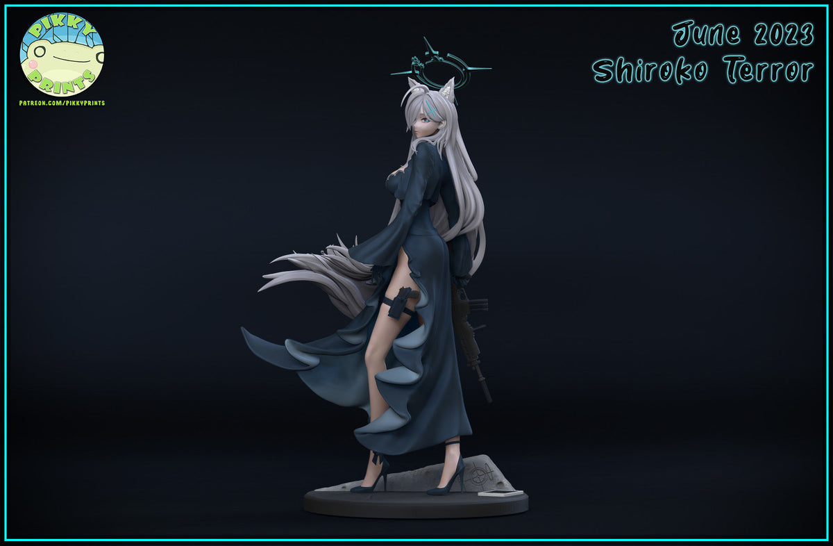 2168 Shiroko Terror_Blue Archive - STL 3D Print Files