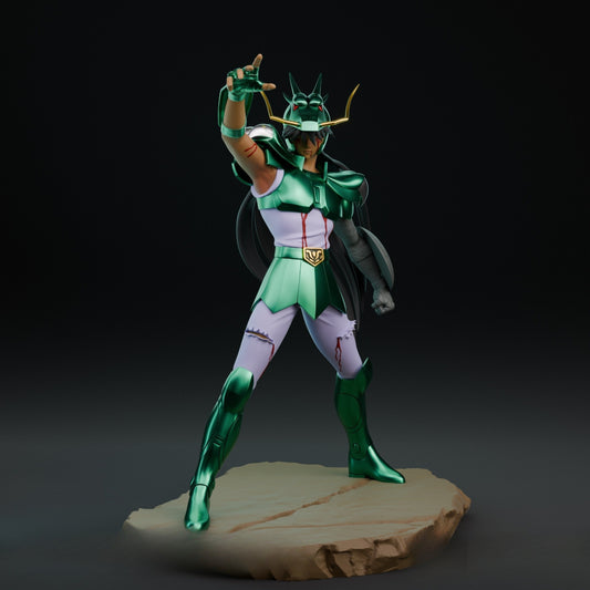 1054 Dragon Shiryu_Saint Seiya - STL 3D Print Files