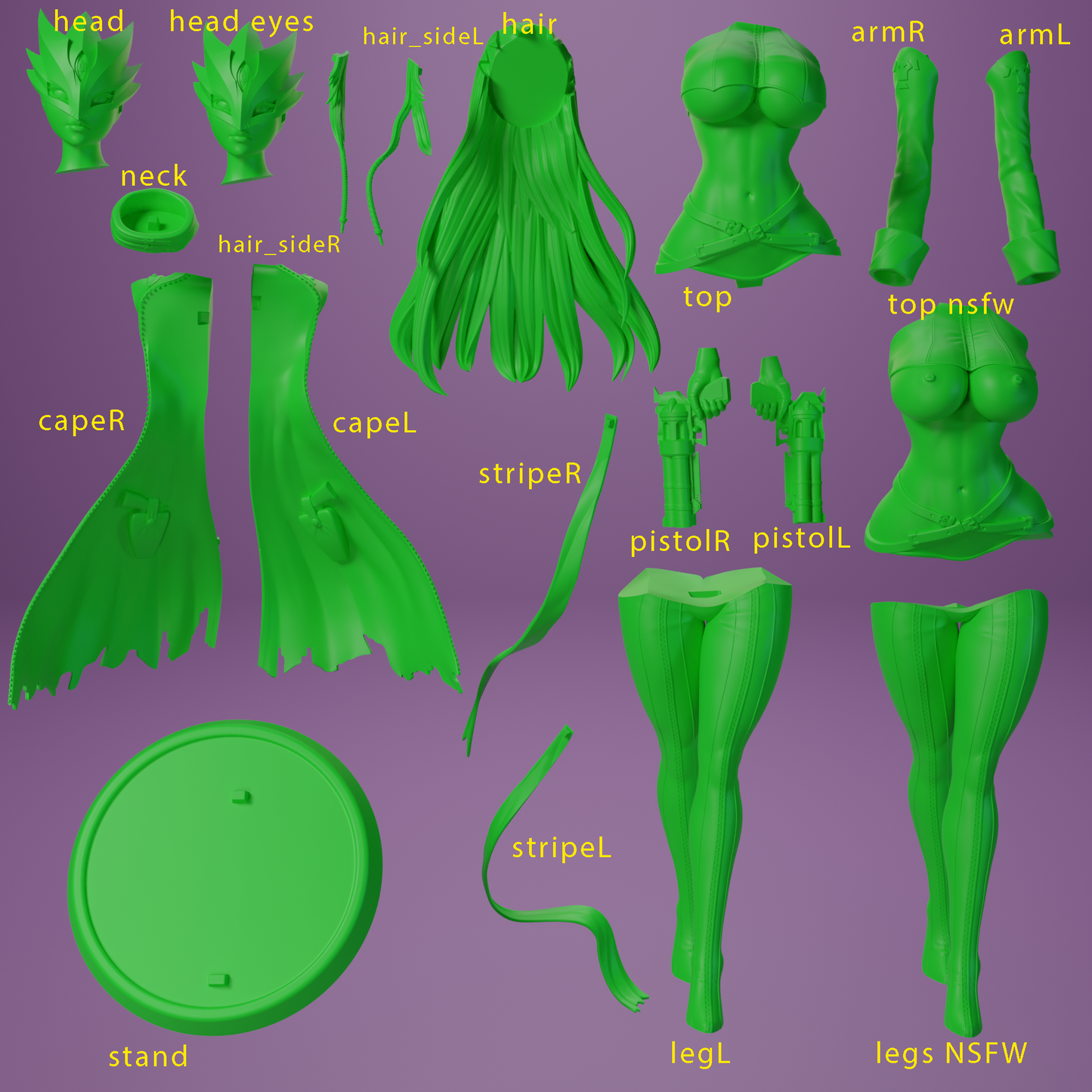 1604 Beesltarmon_Digimon NSFW - STL 3D Print Files