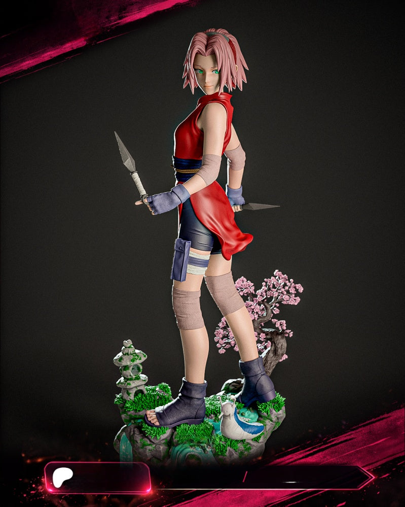 1666 Sakura Haruno_Naruto Shippuden - STL 3D Print Files