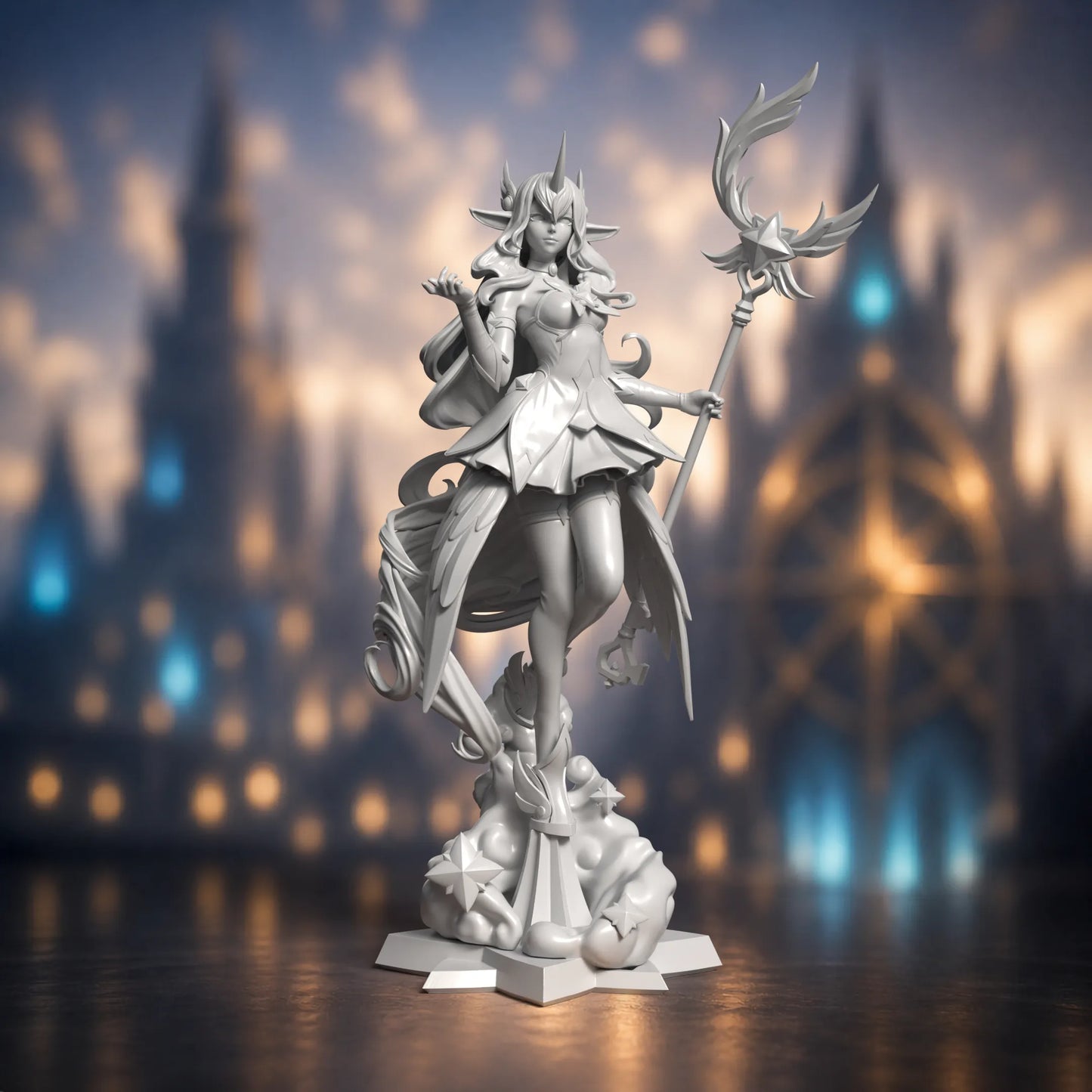 1570 Soraka Star Guardian_League of Legends - STL 3D Print Files