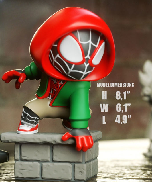 0094 Spider-Man Miles Morales - STL 3D Print Files