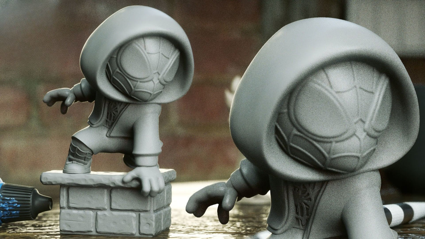 0094 Spider-Man Miles Morales - STL 3D Print Files