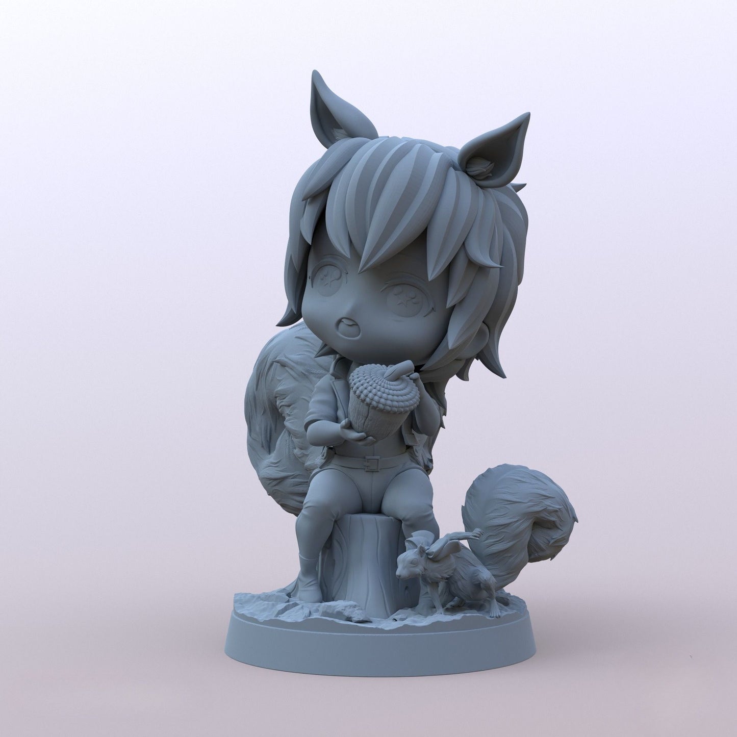 0151 Squirrel Girl - STL 3D Print Files