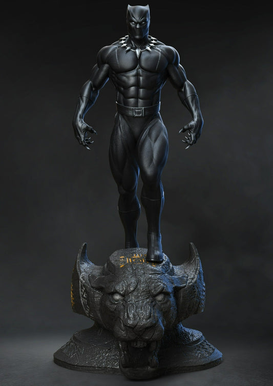 0500 Black Panther - Marvel Comics (3170) - STL 3D Print Files