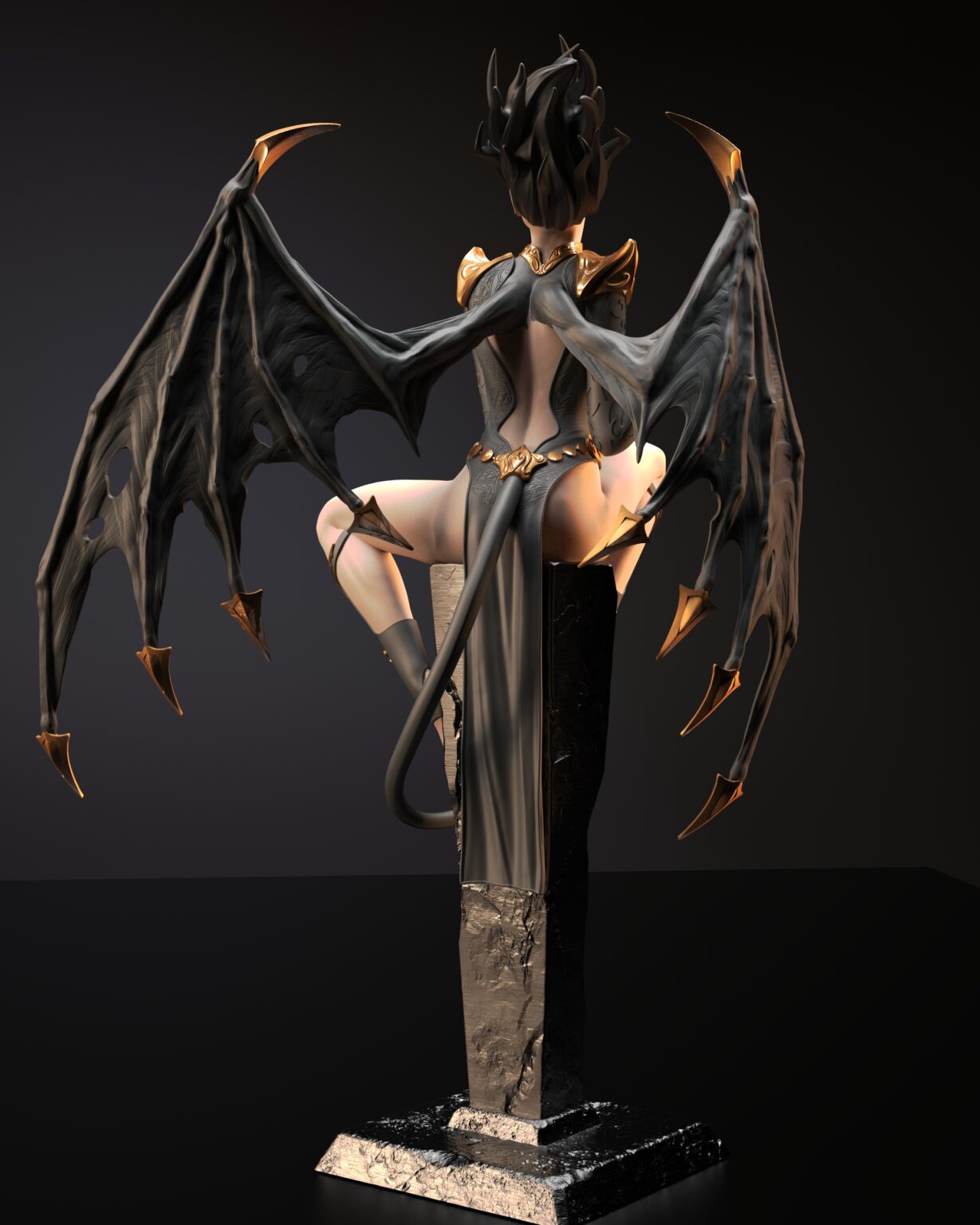 0638 Mizora - Baldurs Gate 3 (1966) - STL 3D Print Files