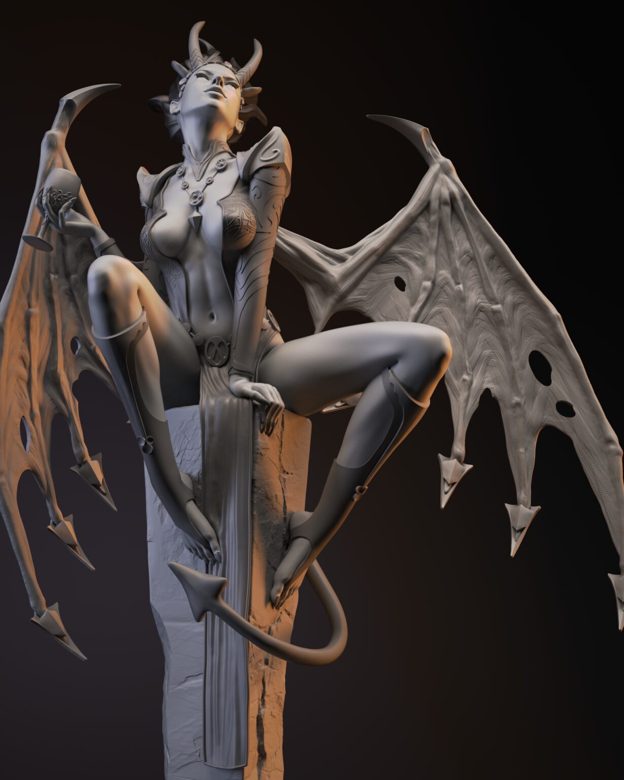 0638 Mizora - Baldurs Gate 3 (1966) - STL 3D Print Files