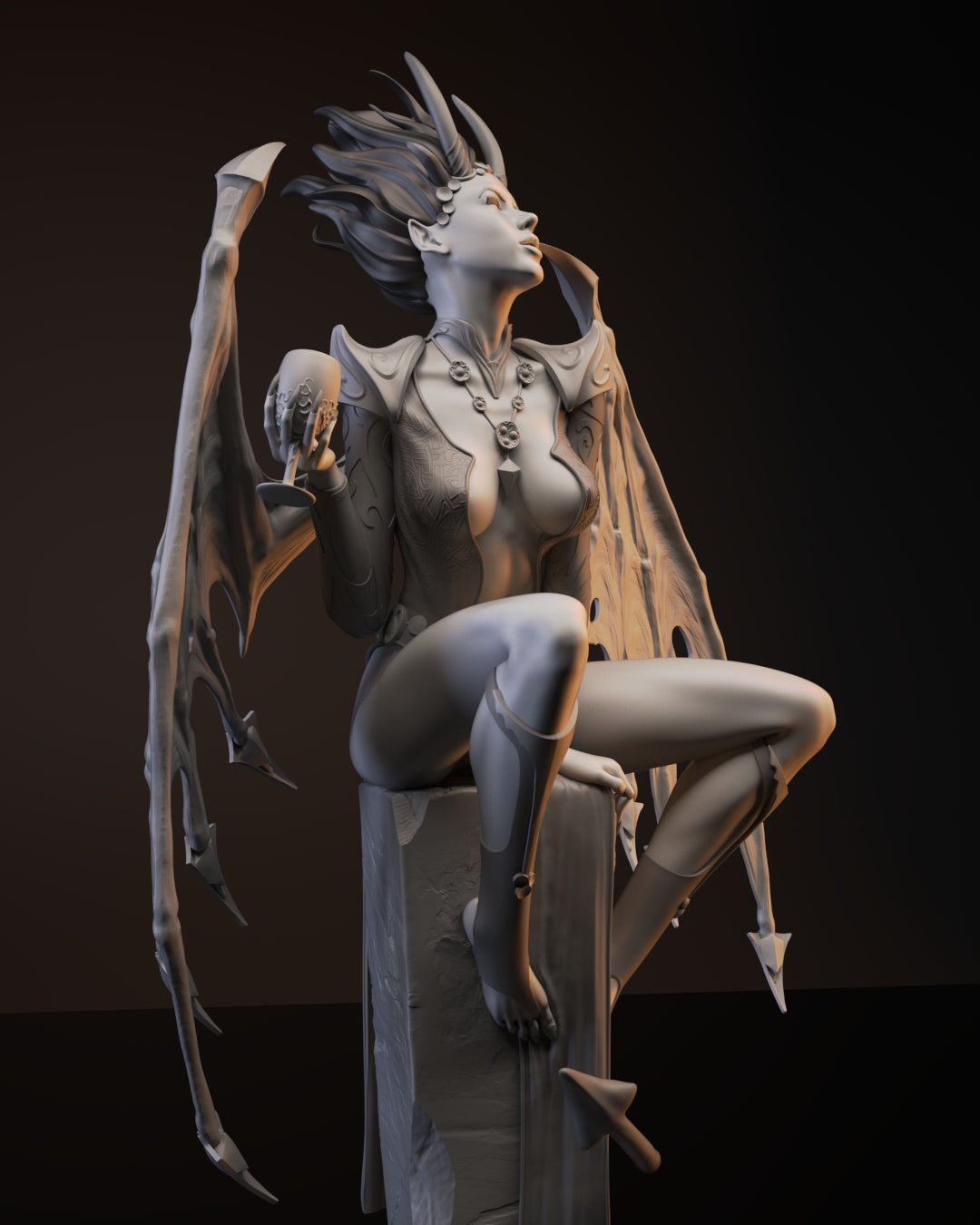 0638 Mizora - Baldurs Gate 3 (1966) - STL 3D Print Files