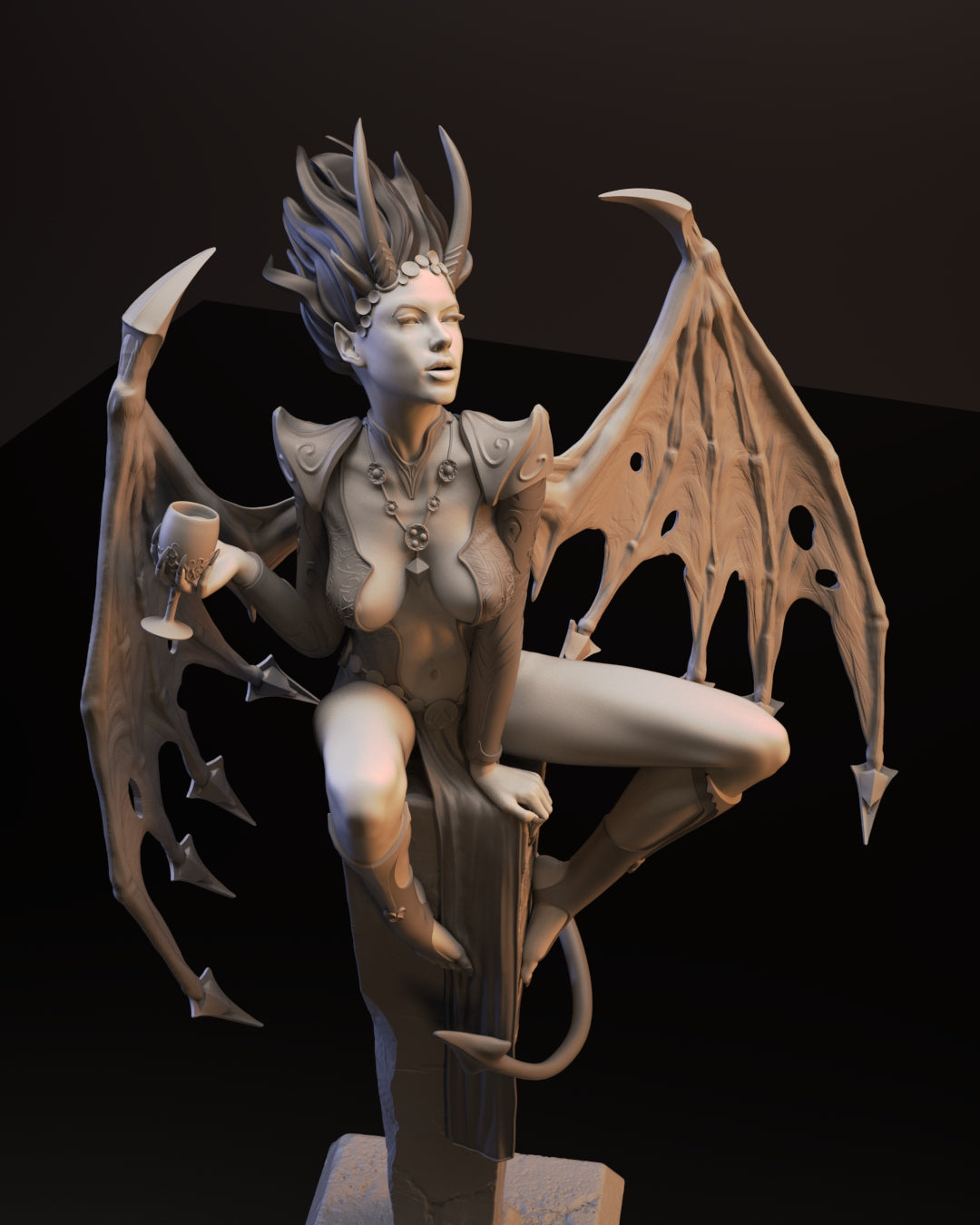 0638 Mizora - Baldurs Gate 3 (1966) - STL 3D Print Files