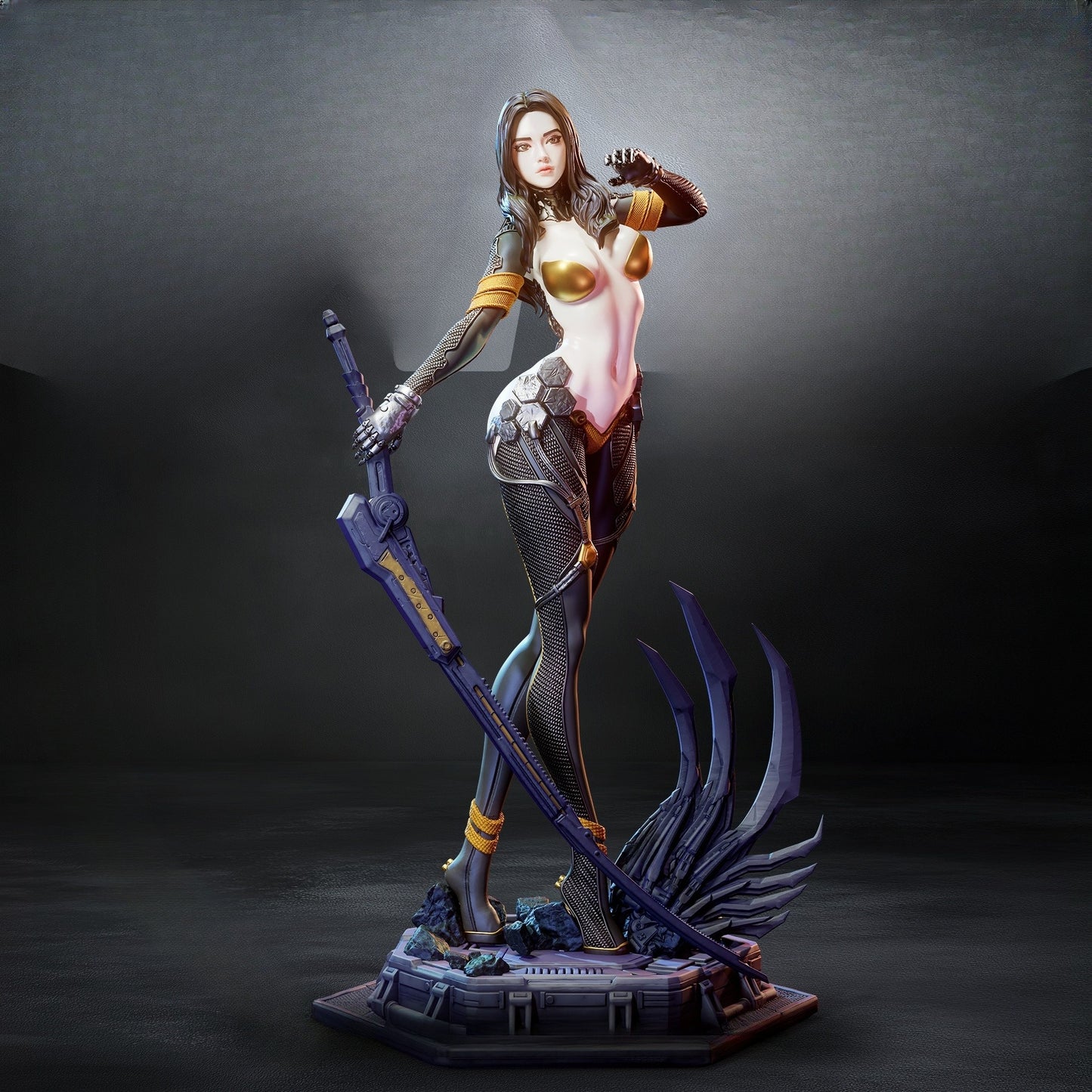 1611 Tachy_Stellar Blade NSFW - STL 3D Print Files