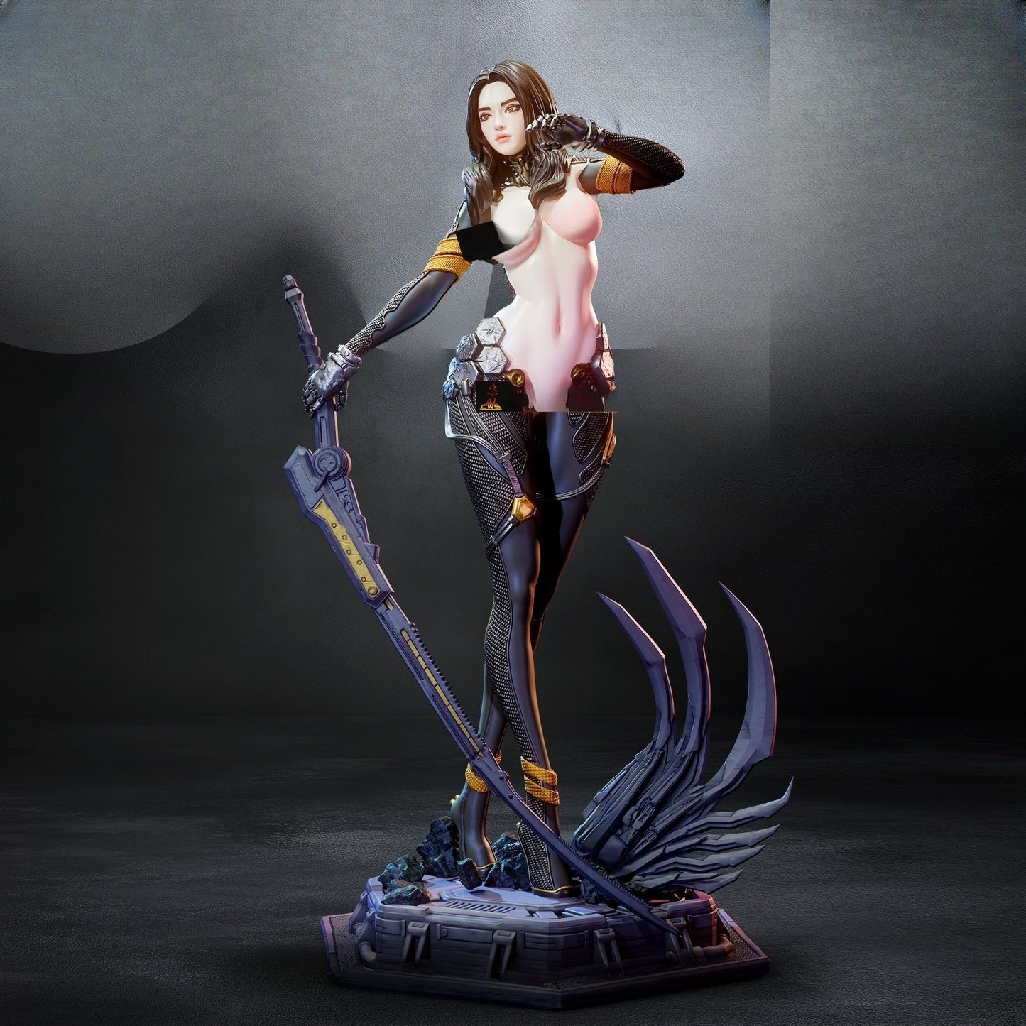 1611 Tachy_Stellar Blade NSFW - STL 3D Print Files
