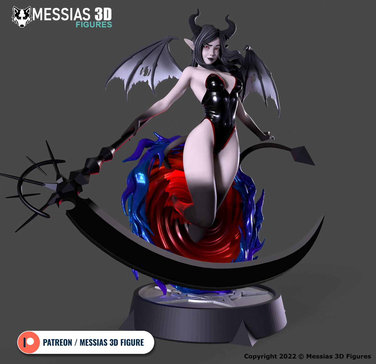 1921 Girl Sucubus Portal_Miniatures - STL 3D Print Files