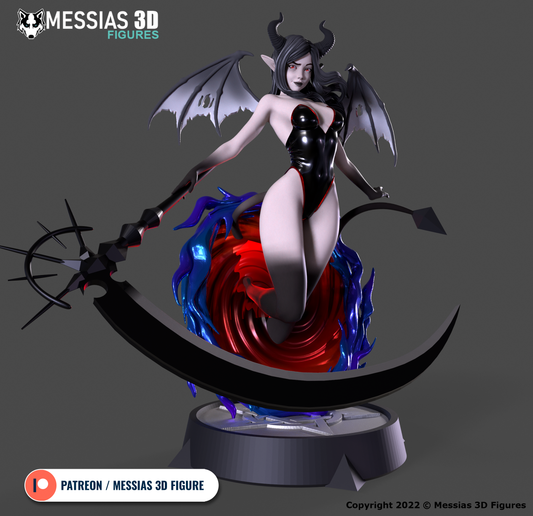 1921 Girl Sucubus Portal_Miniatures - STL 3D Print Files