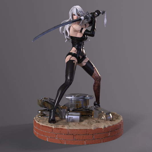 1196 A2_NieR Automata - STL 3D Print Files