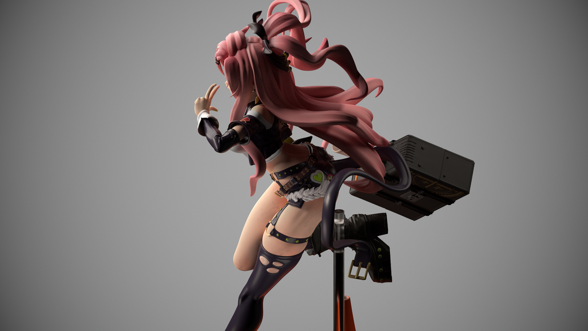1831 Nicole Demara_ZenlessZoneZero - STL 3D Print Files