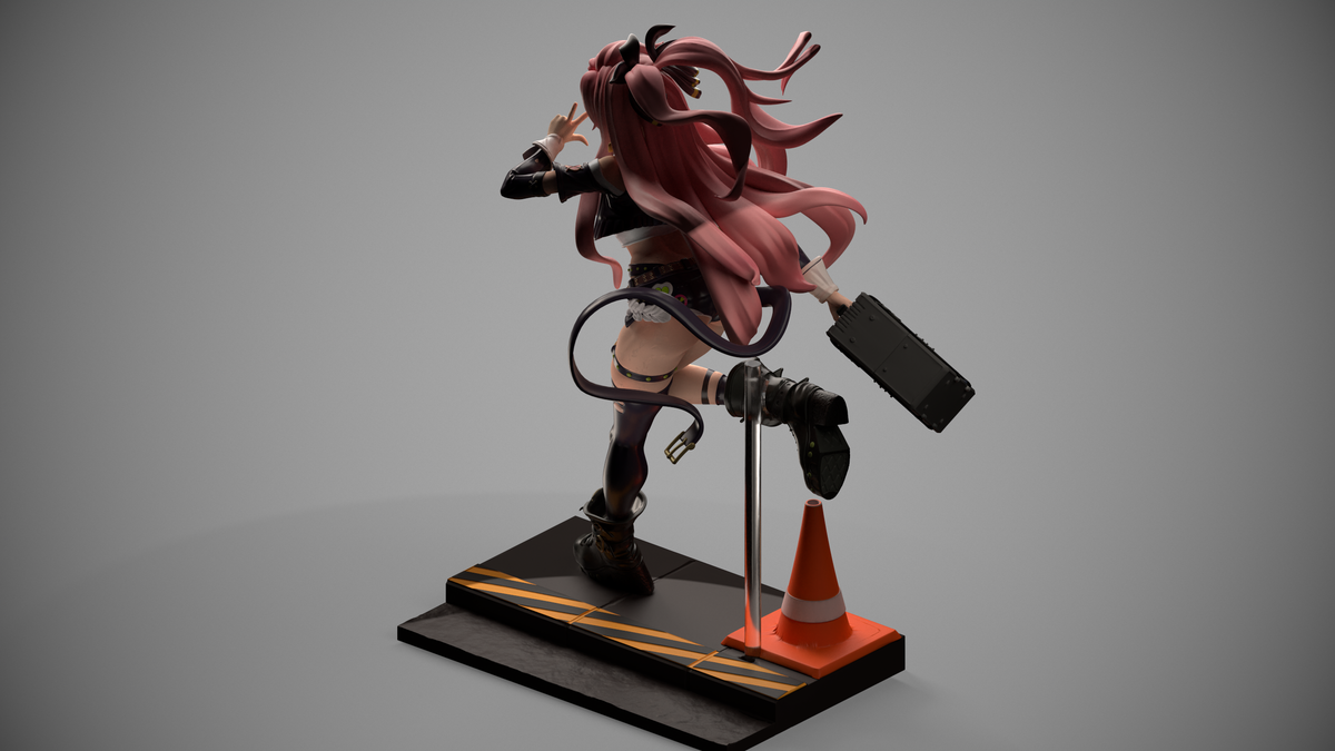 1831 Nicole Demara_ZenlessZoneZero - STL 3D Print Files