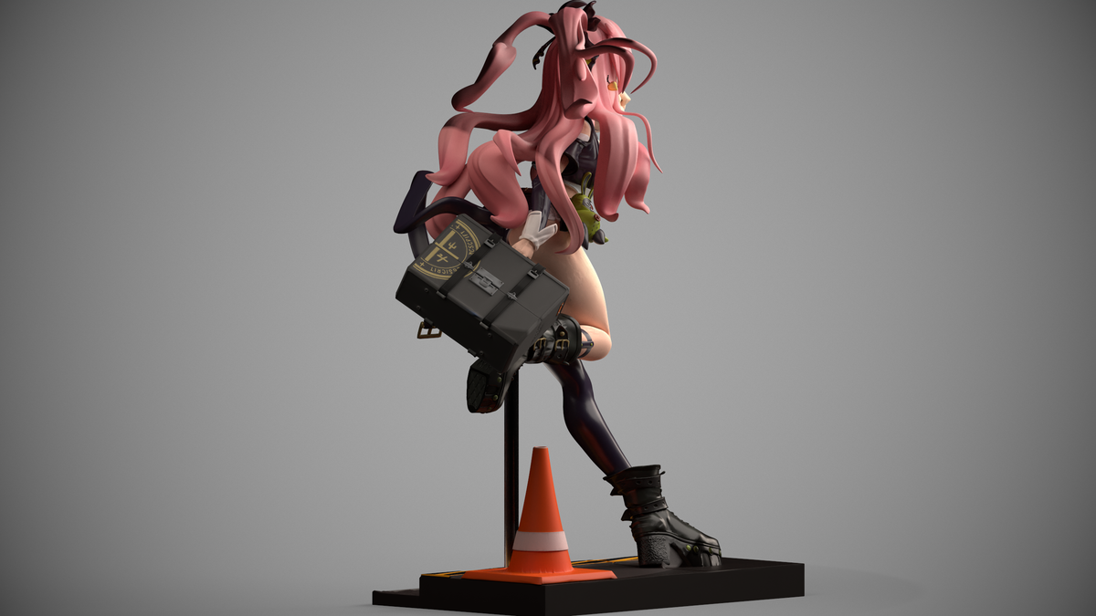 1831 Nicole Demara_ZenlessZoneZero - STL 3D Print Files