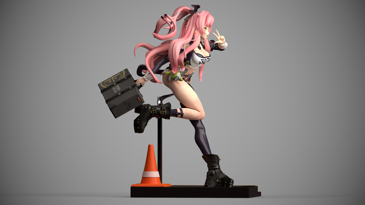 1831 Nicole Demara_ZenlessZoneZero - STL 3D Print Files