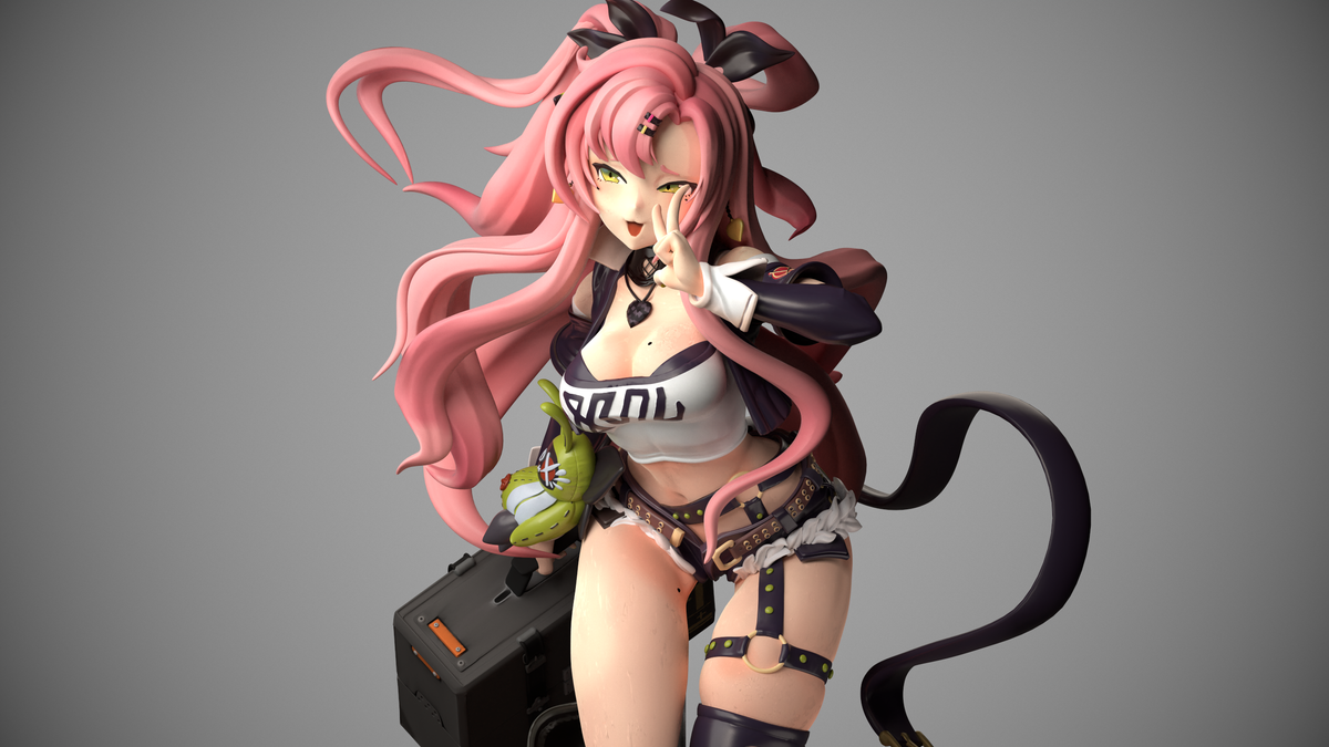 1831 Nicole Demara_ZenlessZoneZero - STL 3D Print Files